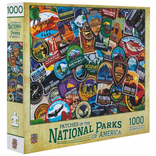 Patches Of The National Parks Puzzle | 1000 Pieces