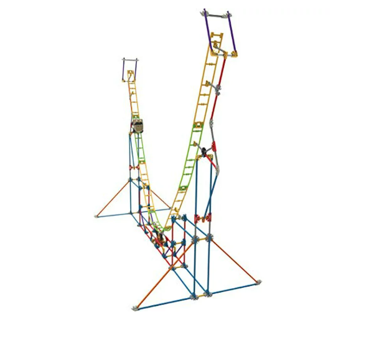 K'NEX Education - Explorations: Roller Coaster Building Set | 546 Pieces | STEM Education