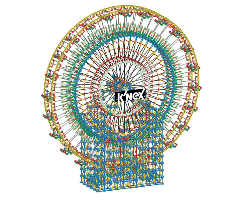 K'NEX Thrill Rides 6-Foot Ferris Wheel | 8550 Pieces | STEM Education