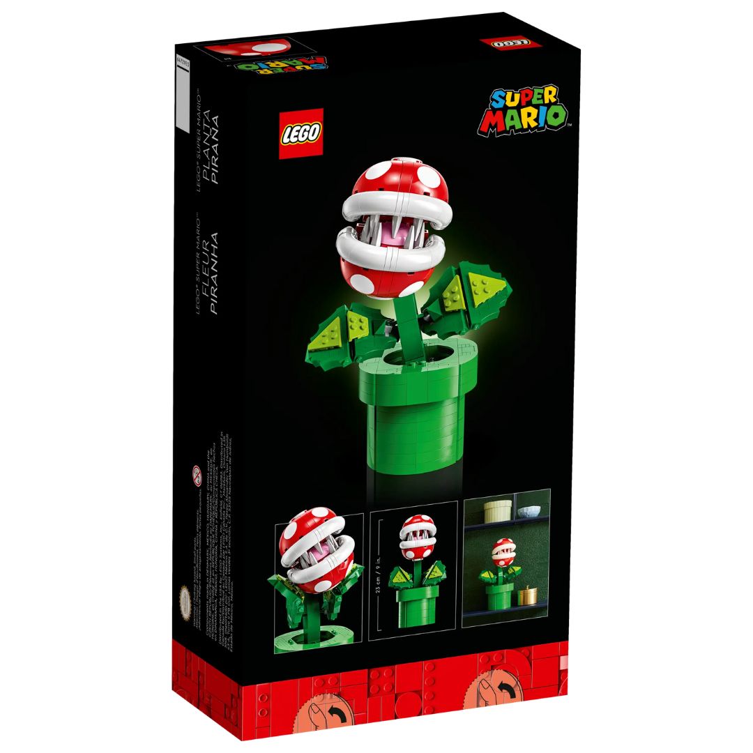 LEGO Piranha Plant 71426 | STEM Education Kit | Spatial Engineering | Dexterity Therapy | Special Parts Kit | 540 Pieces | K12 Education