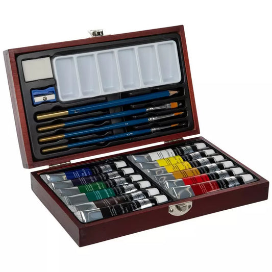 Boxed Watercolor Paint Set | 20 Pieces