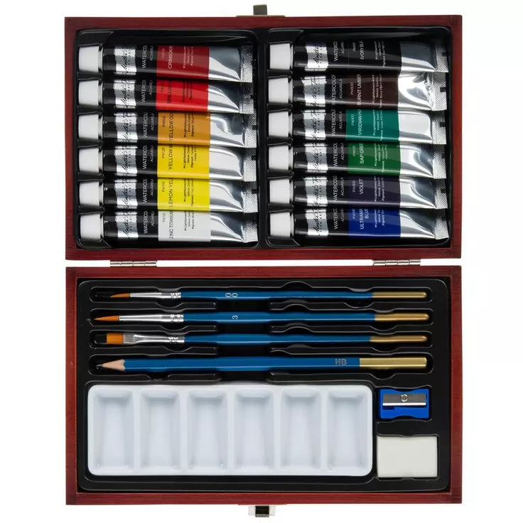 Boxed Watercolor Paint Set | 20 Pieces