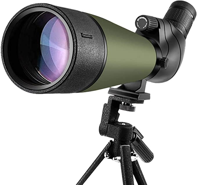 Gosky 20-60x80 Monocular Telescope with Tripod | For wildlife and astronomical observation