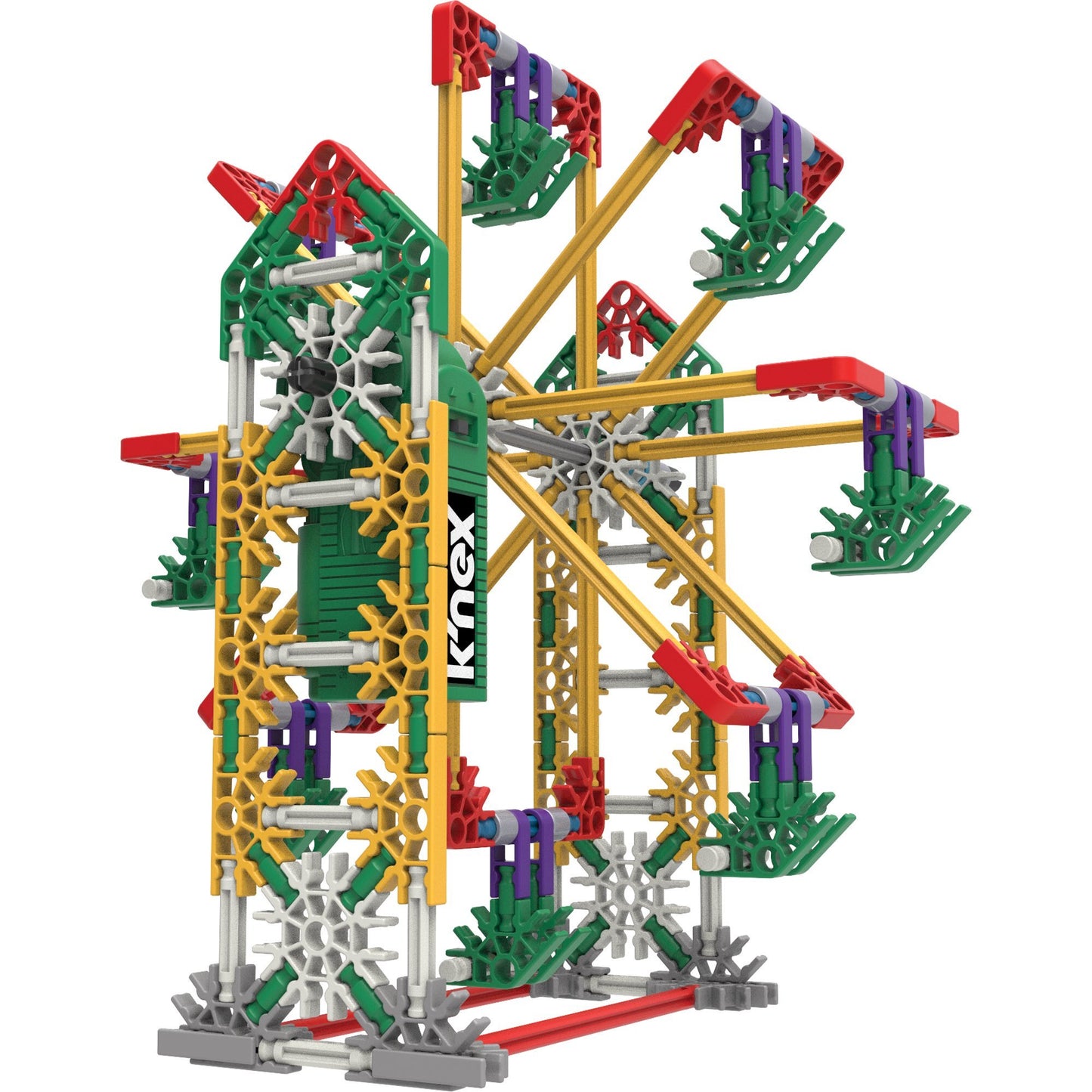 K'NEX Imagine - Power & Play Motorized Building Set | 529 Pieces | STEM Education