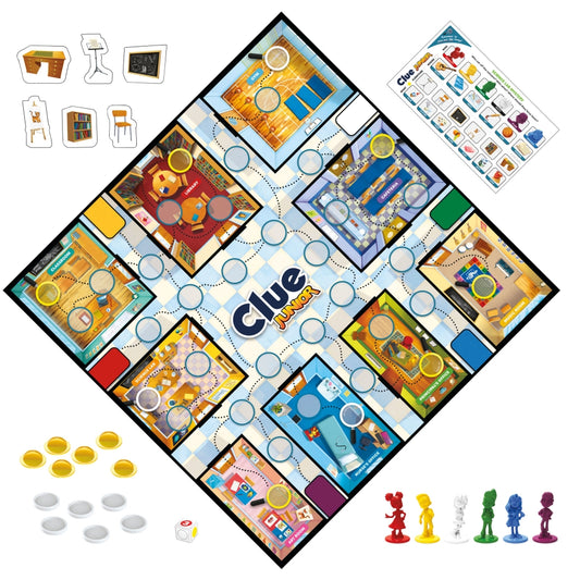 Clue Junior Board Game | Ages 4+ | STEM