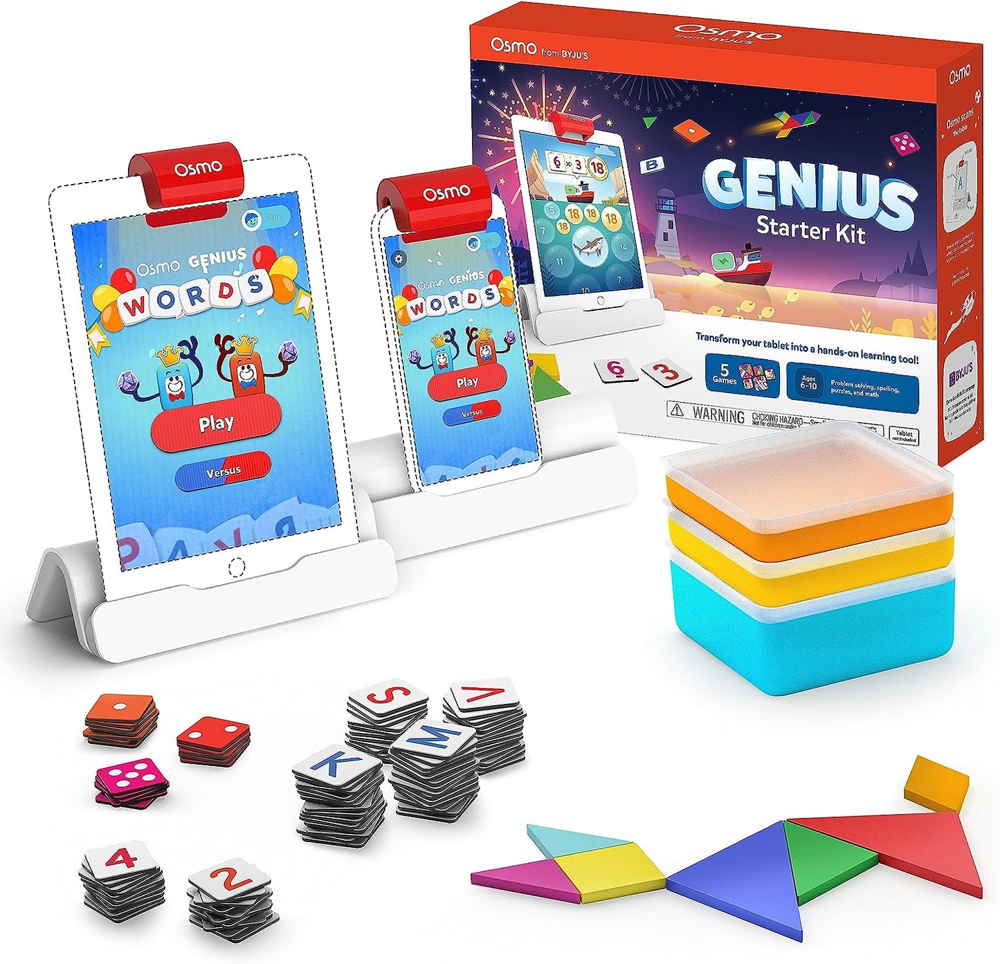 Osmo Genius Starter Kit for iPad & iPhone | Ages 6-10