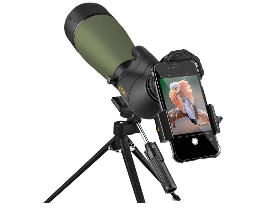 Gosky 20-60x80 Monocular Telescope with Tripod | For wildlife and astronomical observation