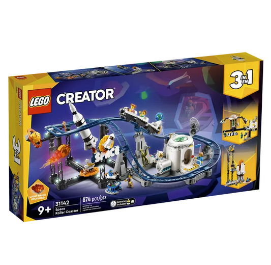 LEGO Space Roller Coaster, 3 in 1 Creator 31142