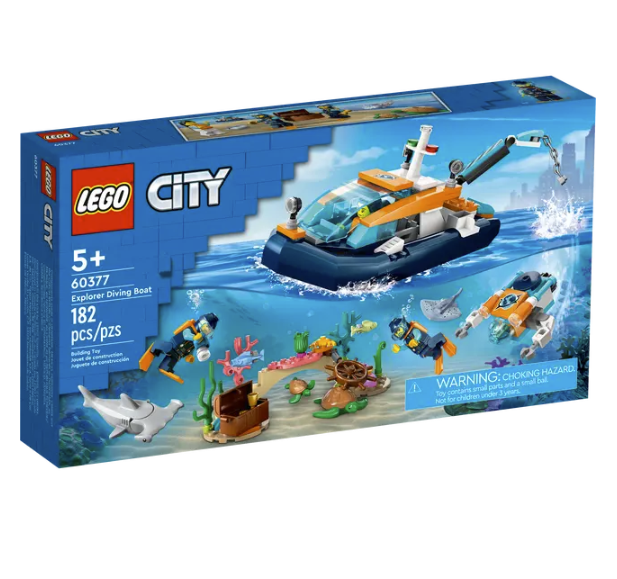 LEGO Explorer Diving Boat 60377