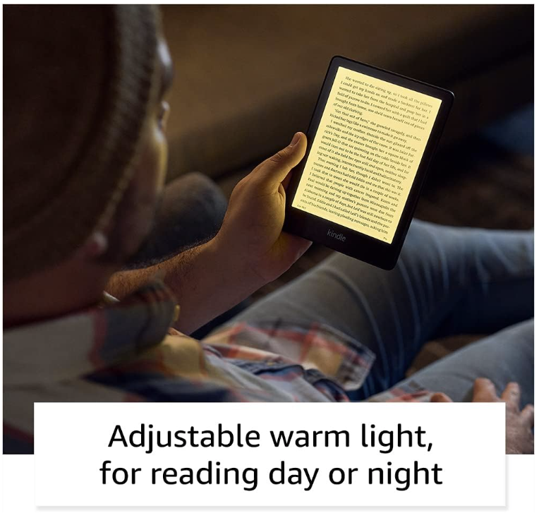 Kindle Paperwhite Reader | 6.8-inch Screen and adjustable warm light | 16GB