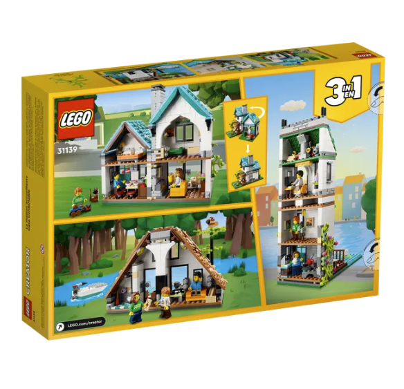 LEGO Creator Cozy House 3-in-1 Set 31139