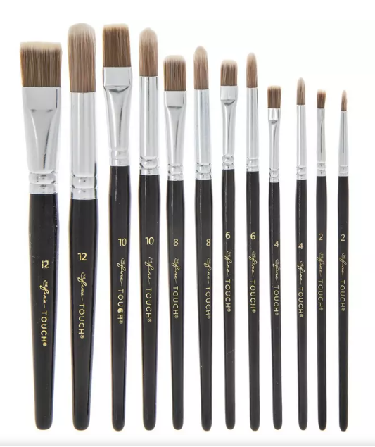 All Purpose Paint Brushes | 12 Piece Set