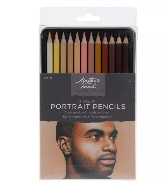 Portrait Colored Pencils | 12 Piece Set