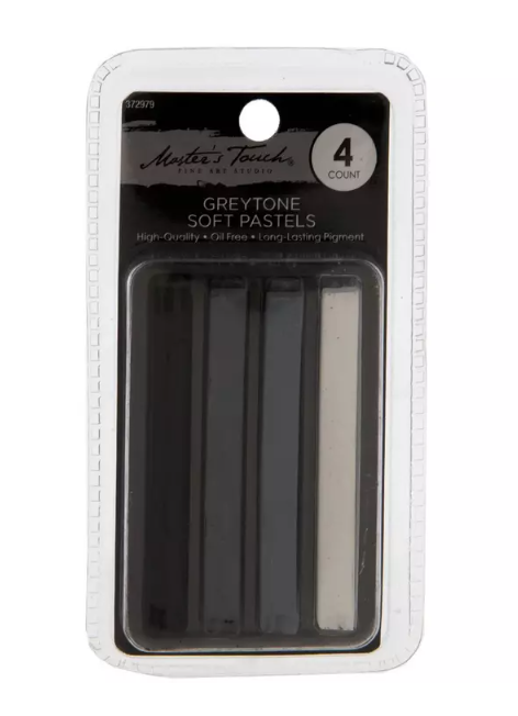 Gray Tone Chalk Pastels | 4 pack