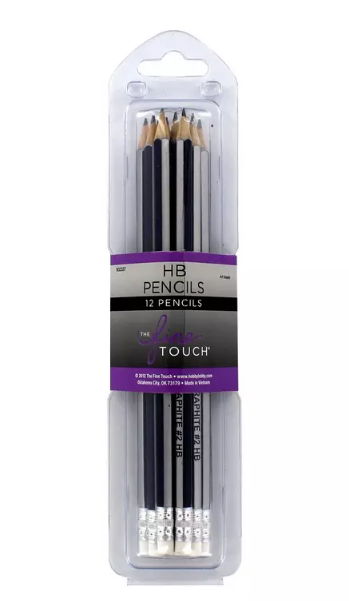 HB Graphite Pencils | 12 Piece Set