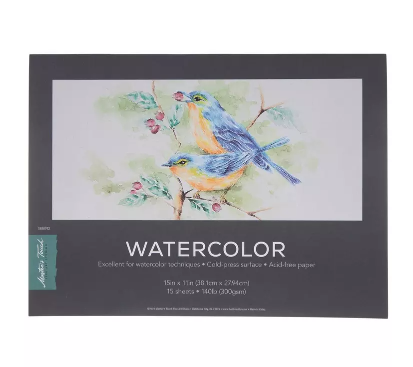 Watercolor Paper Pad | 11"x15"