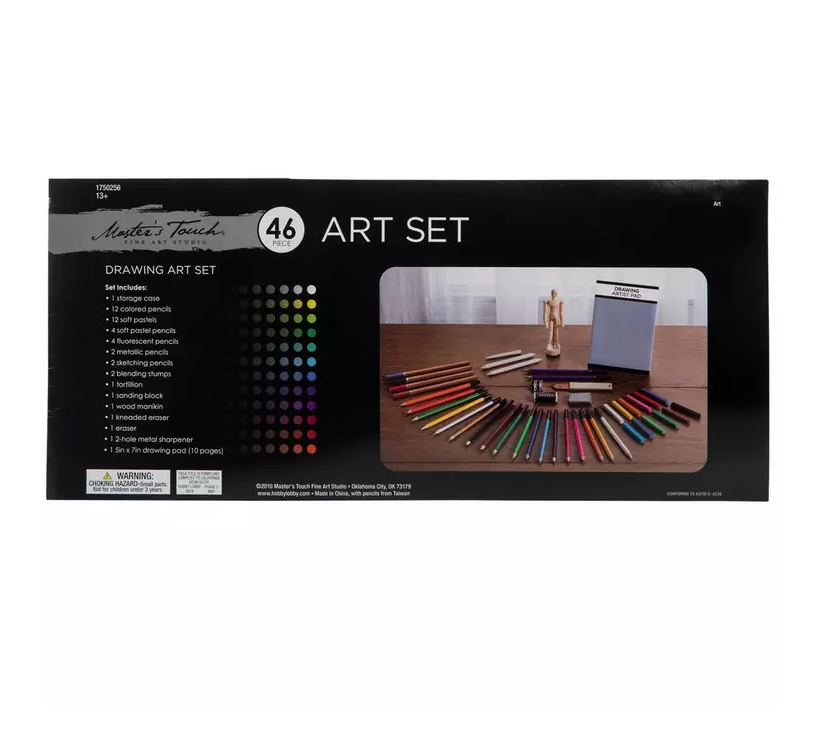 Drawing Art Set | 46 Pieces