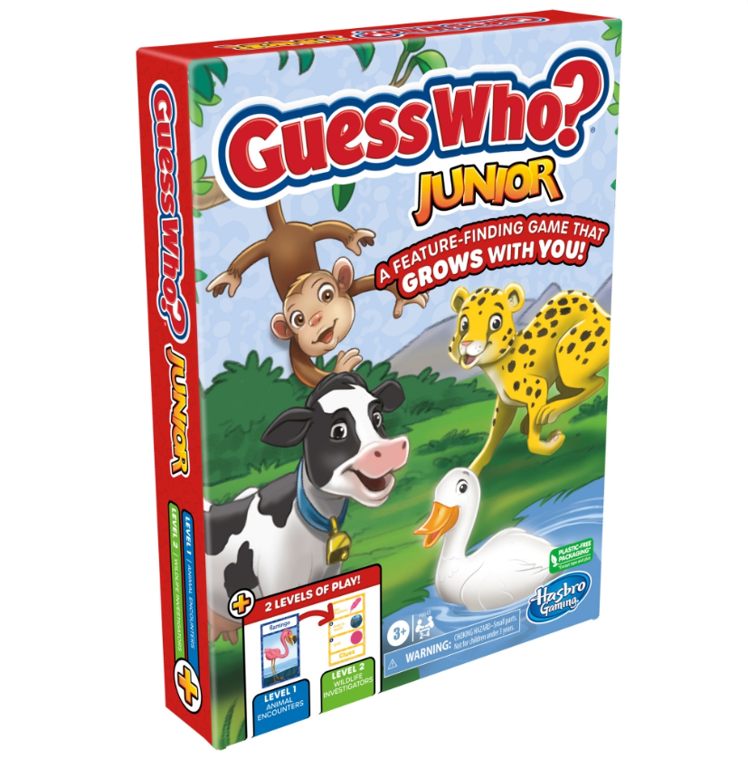 Guess Who? Junior Board Game | Ages 3+ | STEM