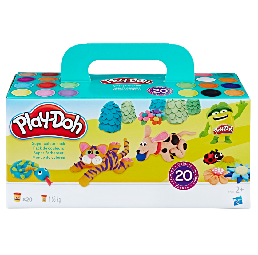 Play-Doh Super Color Pack | Modeling Sculpting Clay | 20 colors