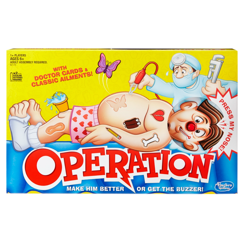 Operation Classic Board Game | Ages 6+ | STEM