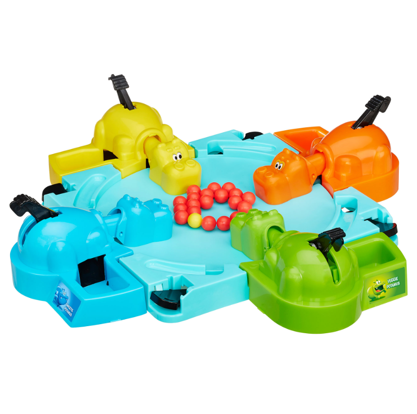 Hungry Hungry Hippos Board Game | Ages 4+ | STEM