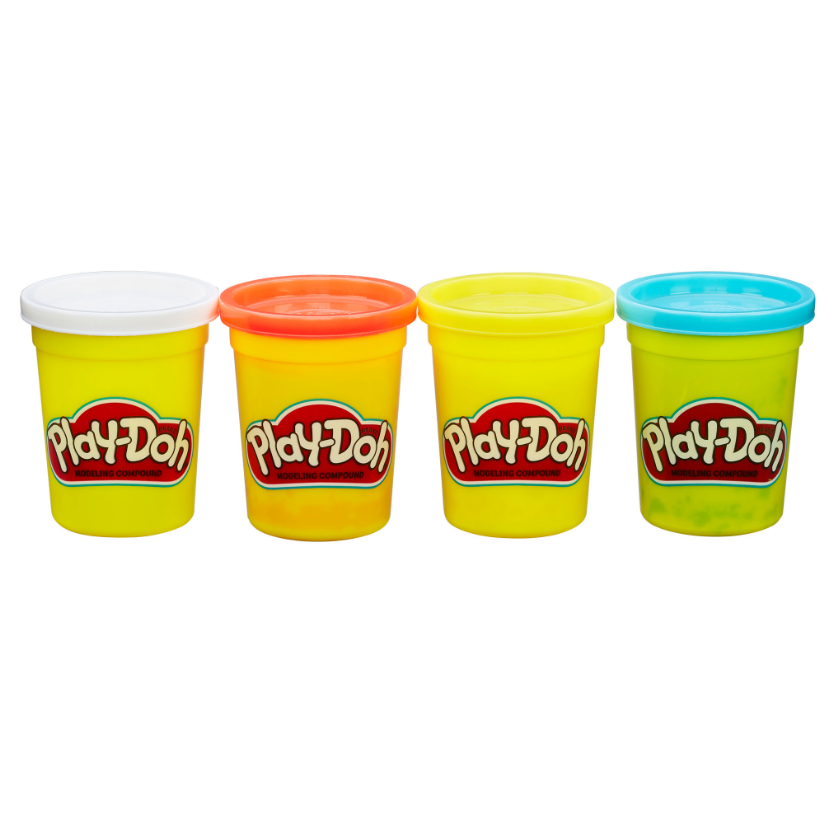 Play-Doh 4-Pack | Sculpting Clay | 4-Ounce Cans