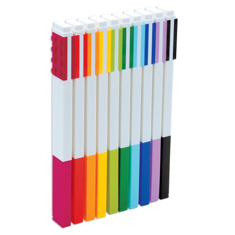 LEGO Marker with Build Plates | 10 Pack