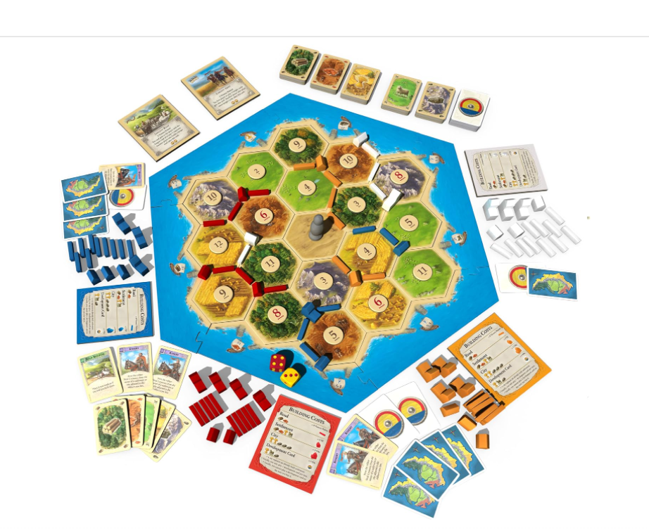 CATAN Board Game | (Base Game) Ages 10+ | STEM