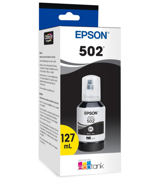 Epson 502 Ink Refill (For ET-3850) | 1 Black only