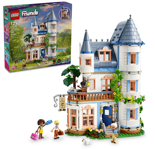 LEGO Castle Bed and Breakfast 42638 | STEM Education | Spatial Engineering | Dexterity Therapy | Special Parts Kit | K12 Education