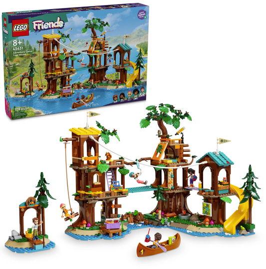 LEGO Adventure Camp Tree House 42631 | Family and Community Education |1128 Pieces| Ages 8+ | K12 Education