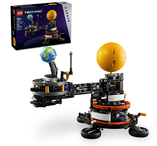 LEGO Planet Earth and Moon in Orbit - Solar System 42179 | STEM Education | Astronomy Science Kit | 526 Pieces | K12 Education