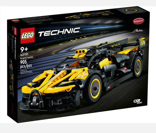 LEGO Bugatti Bolide 42151 | STEM Education | Spatial Engineering & Mechanics | Dexterity Therapy | Special Parts Kit | K12 Education