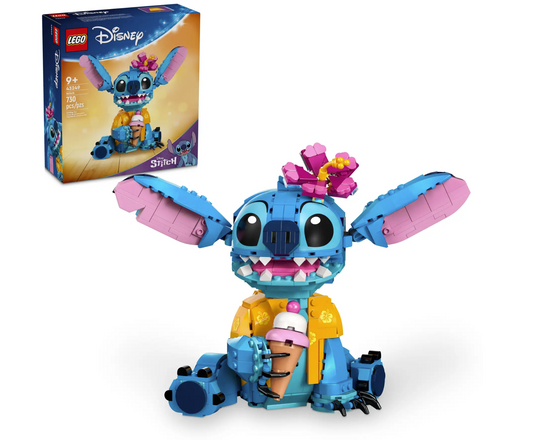 LEGO Stitch 43249 | STEM Education | Spatial Engineering | Dexterity Therapy | Special Parts Kit | K12 Education