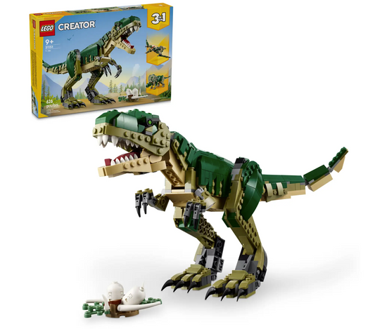 LEGO T. rex 31151 | Ages 9+ | STEM Education Kit | Paleontology Science Kit | 626 Pieces | K12 Education