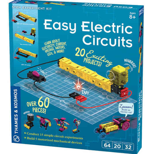 Easy Electric Circuits | STEM Kit | 64 Pieces