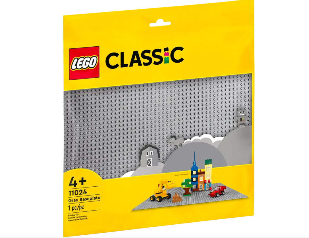 LEGO Classic Baseplate | Gray