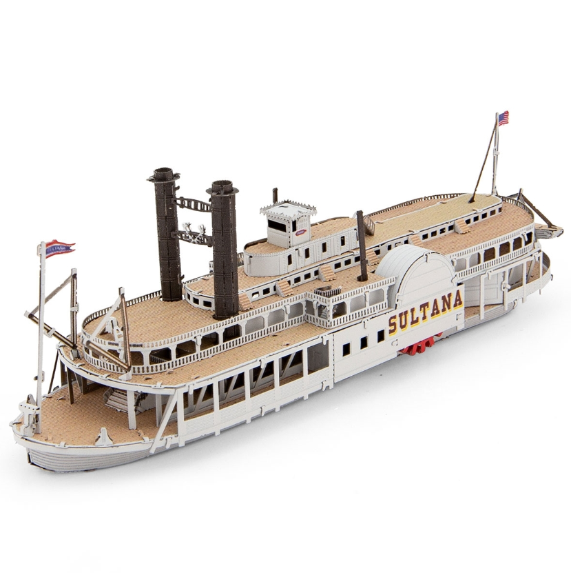 Metal Earth 3D Puzzle | Sultana Steamboat