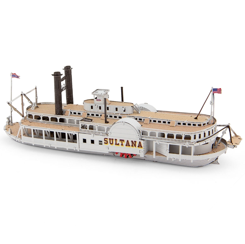 Metal Earth 3D Puzzle | Sultana Steamboat