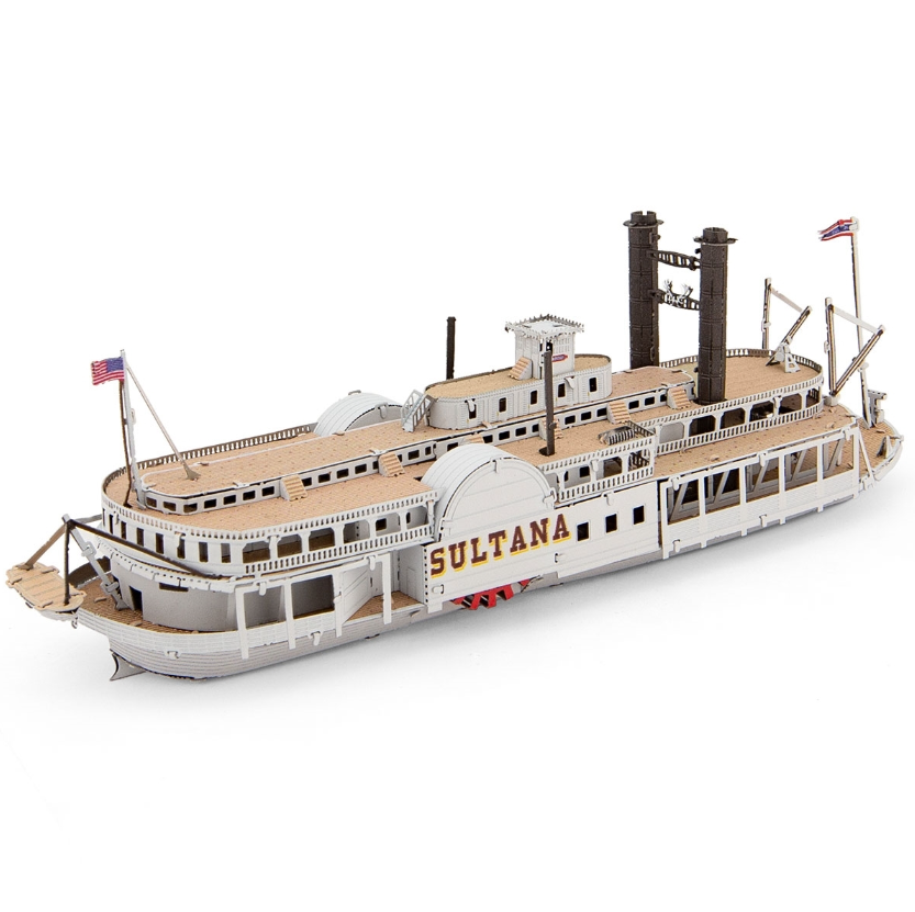 Metal Earth 3D Puzzle | Sultana Steamboat