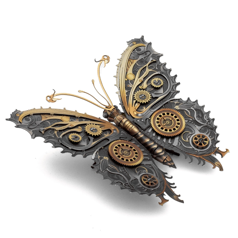 Metal Earth 3D Puzzle | Steampunk Butterfly