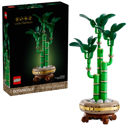 LEGO Lucky Bamboo 10344 | Botanical | 325 Pieces | Ages 18+ | K12 Education | STEM Kit