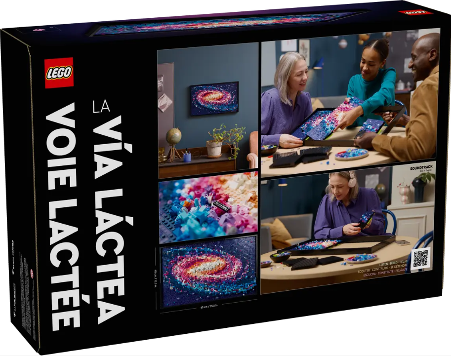 LEGO The Milky Way Galaxy 31212 | Space Science | 3091 Pieces | Ages 18+ | K12 Education | STEM Kit