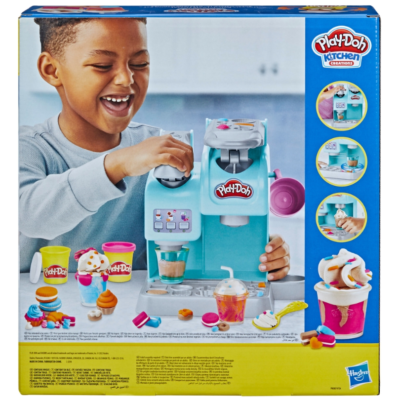 Play-Doh Kitchen Creations Colorful Cafe | Sculpting Clay | 5-Pack