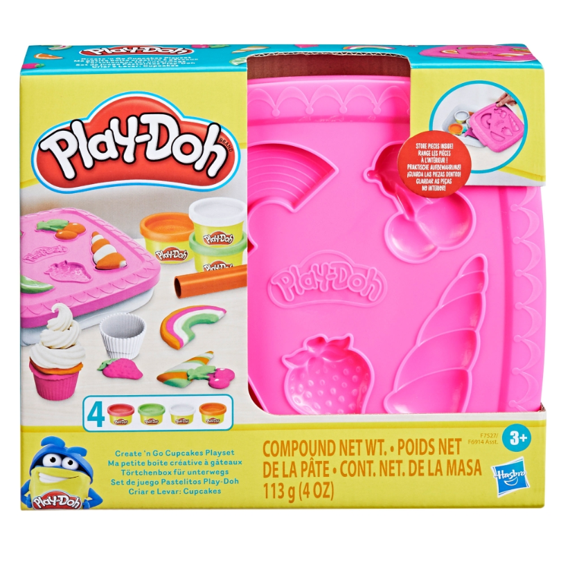 Play-Doh Create n Go Cupcakes | Sculpting Clay