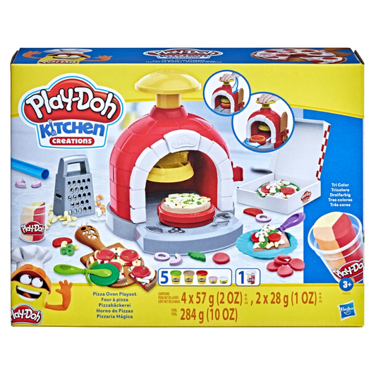 Play-Doh Kitchen Creations Pizza Oven | Sculpting Clay | 5-Cans