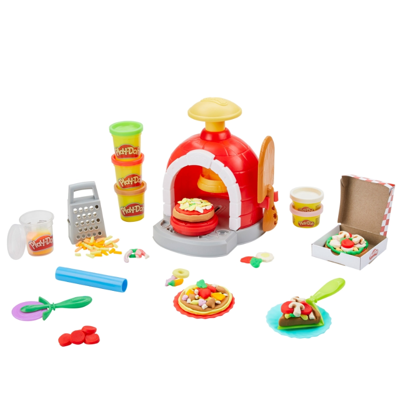 Play-Doh Kitchen Creations Pizza Oven | Sculpting Clay | 5-Cans