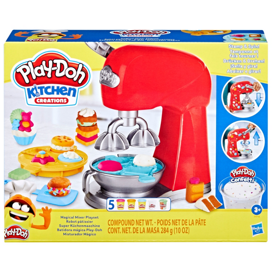 Play-Doh Kitchen Creations Magical Mixer | Sculpting Clay | 5-Cans