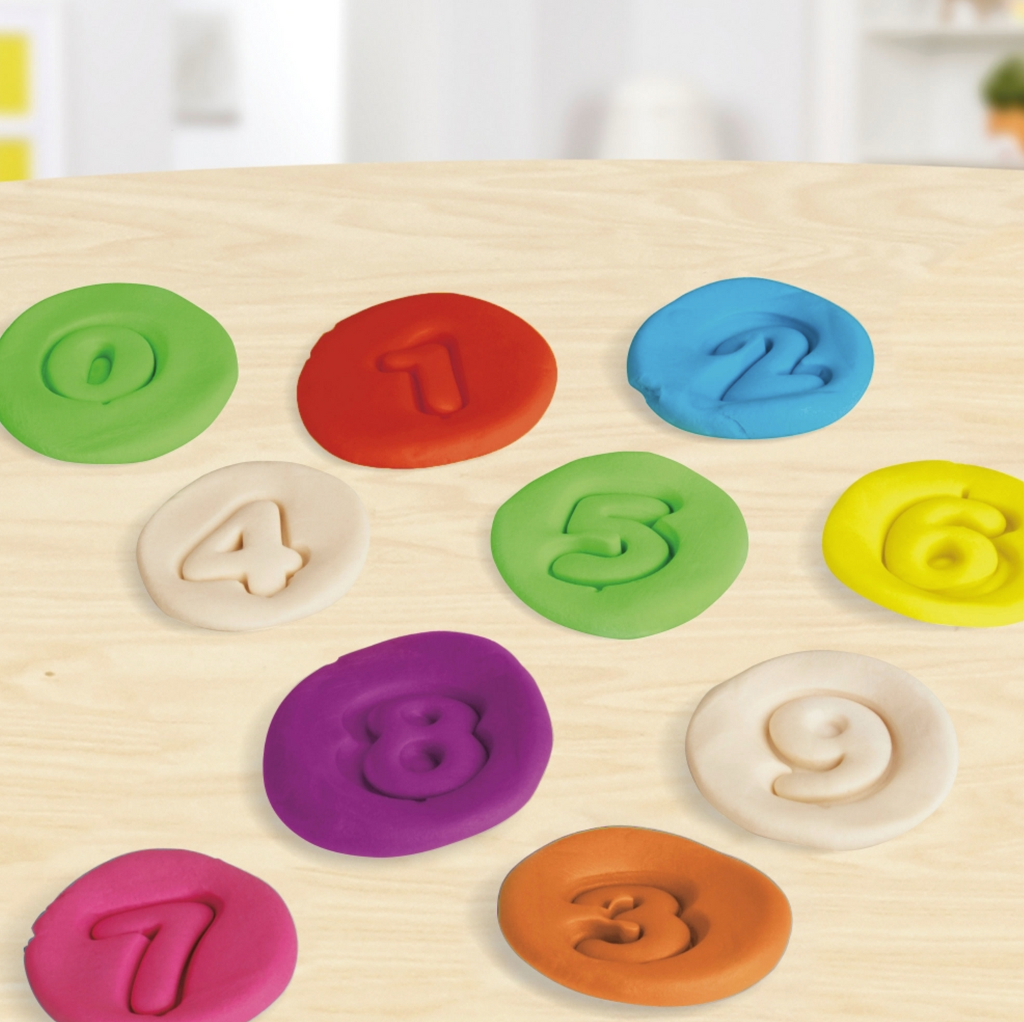 Play-Doh Numbers and Shapes | Sculpting Clay | 20-Clay Sticks