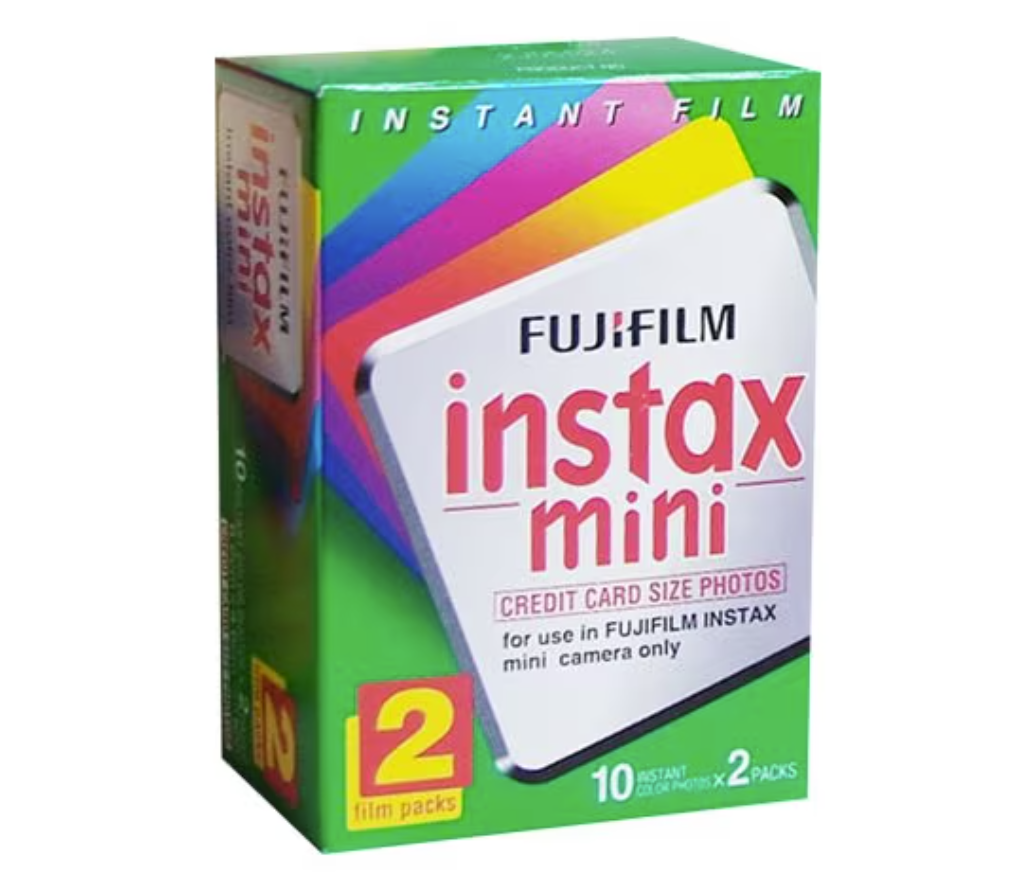 Fujifilm Instant Mini Film | Twin Pack (20 Exposures)